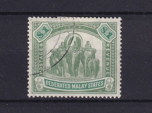 Federated malay states - states, $1